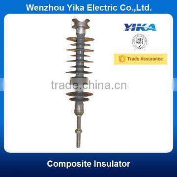 Wenzhou Yika IEC 33KV High Voltage Insulator Composite Type Polymeric Insulator Pin Type