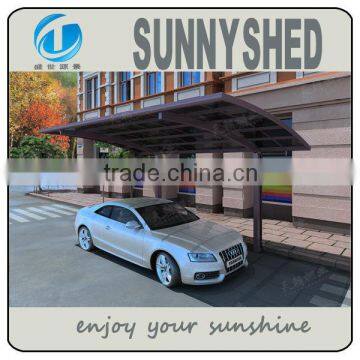 Sun Shading Polycarbonate Roofing Single Carport for Four Season photo-2
