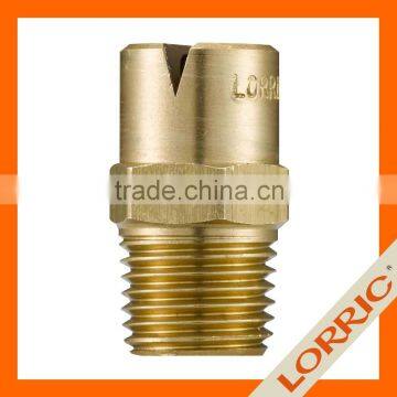Industrial Brass Vee Jet Flat Fan Spray Nozzle photo-2