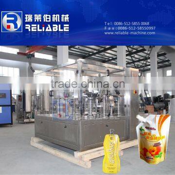 sachet apple sauce filling and sealing machine