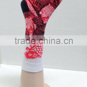 Chinese designed custom men dress sock