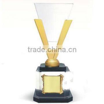 Golden Metal Plate Awards/metal souvenir