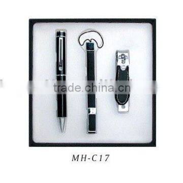 Promotion Gift pen set with key ring