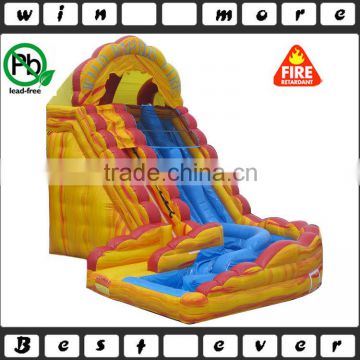 giant customized cheap commercial used outdoor inflatable water slide sport game for sale