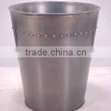 Galvanized Metal Waste Bin,Metal Waste Bins,Large Waste Bins,Garbage dustBins,Garbage Buckets,Iron Waste Bins,Outer Waste Bins,