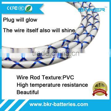 2A Big Current LED Flash Lights Charging Cable for Android Smartphones photo-3