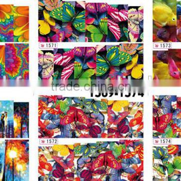 NEW 6 sheet/set beautiful Nail Art sticker transfer water decal 1569#1574