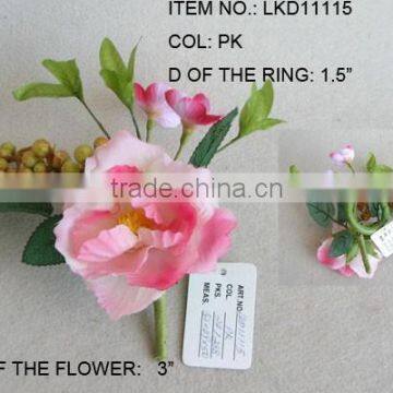 foam berries and flowers napkin ring for table decorations