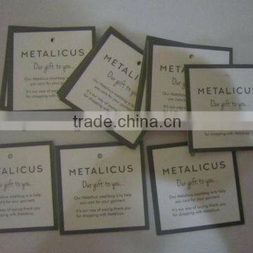 factory make copper paper hangtags