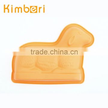 microwave oven animal shaped silicone cake mould