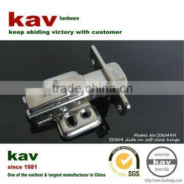 with integrated damper SS304 hydraulic door hinge