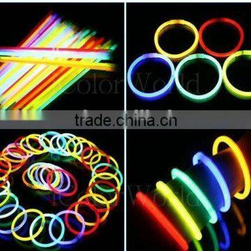 Very popular high quality light glow stick bracelet