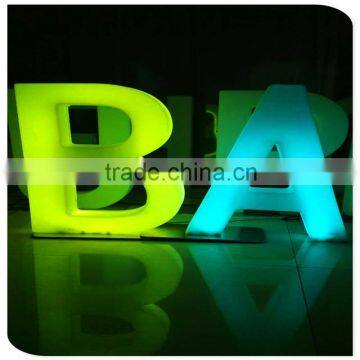 Colorful Front Lit Back Lit Light up Small LED Lighting Numbers Sign Made in China photo-6