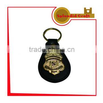 custom leather key fob