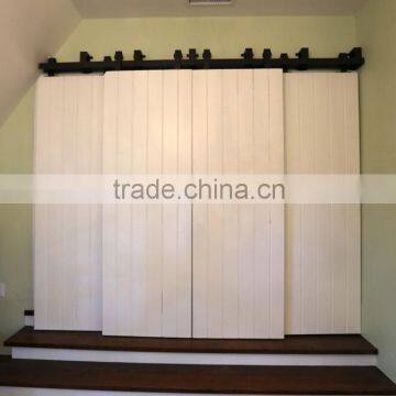 White Painted Cheap Sliding Wardrobe Doors