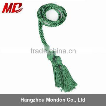 Graduation Honor Cord Single Color in Emerald Green