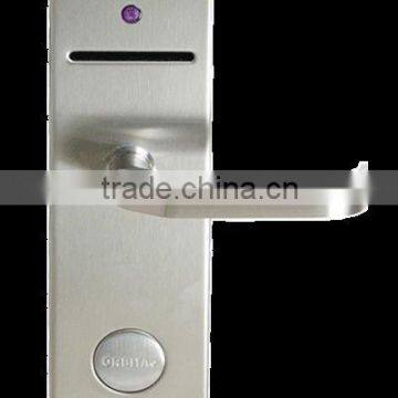 E1010 IC card lock with mechanical key for emergency opening