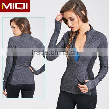 Hot sale high quality women gym wear ladies formal sports yoga jackets