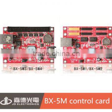 supporting LAN and Internet led display LED screen BX-5M control card