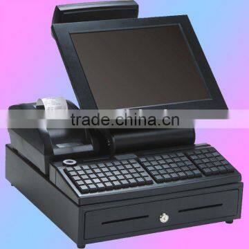 Touch POS terminal & cashdrawer