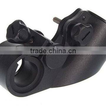 Bicycle Bike Cycling LED Flashlight Torch Mount Clamp Led Light Clamp Plastic Clamp