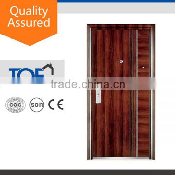 House Front Entry Factory Sale Modern Steel Security Door For Sale