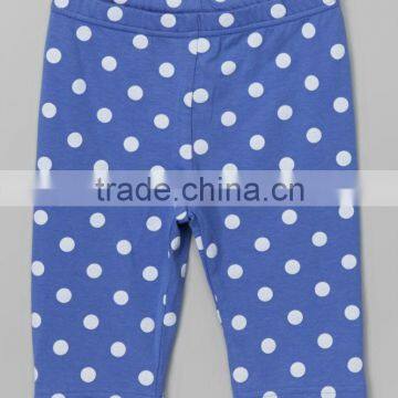 Hot sale 2015 koya new style children pants spoted pants wholesale girl pants