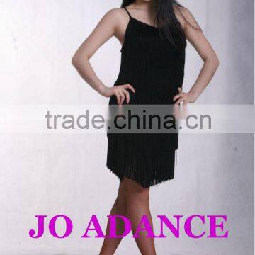 Latin Dance Dress Dance Competition Dress Latin Dance Costumes Latin Fringed Skirt Tights