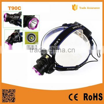 400 Lumen C-REE XML High Power Zoom Hunting LED headlamp