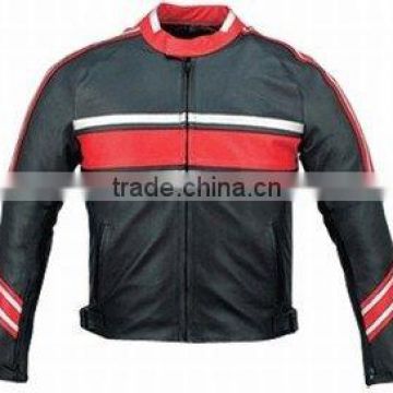 DL-1192 Leather Motorbike Jacket