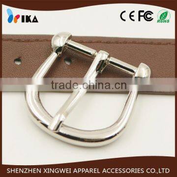 normal silver plated strap pin belt buckle