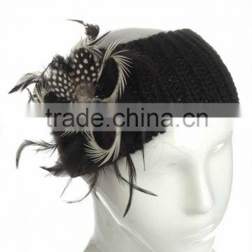 wholesale feather Knit headband