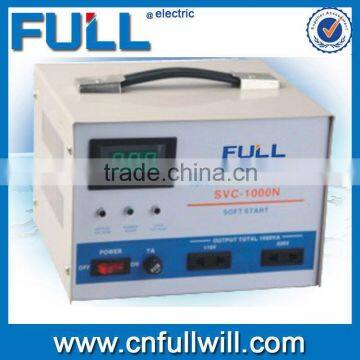 SVC 1000VA single motor type automatic voltage regulator