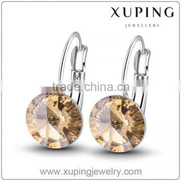 Xuping unique fashion jewelry crystals from Swarovski cherry earrings jewelry