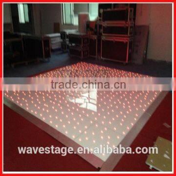 WLK-3-1 Led twinkling black white dance floor led dmx disco effect lighting