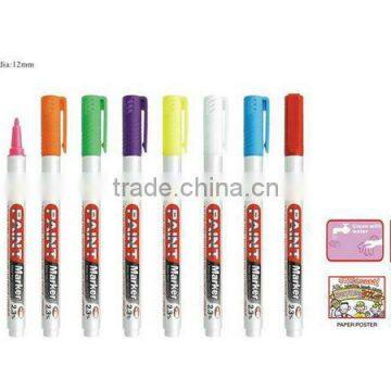 Hot Selling 3.0mm Bullet Tip Window Liquid Marker/PP Material