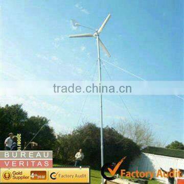 2kW wind generators with solar panels