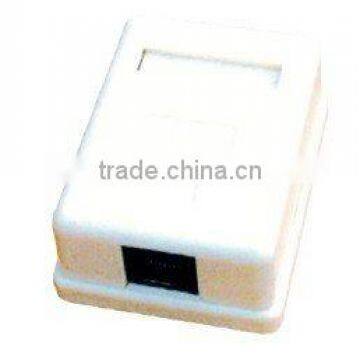 cat.5e sigle port surface mount box