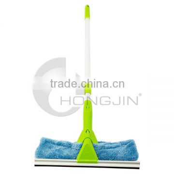 2-in-1 Fiber Cloth Mop with Squeegee