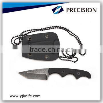 Fashion design necklace knife fixed blade knife