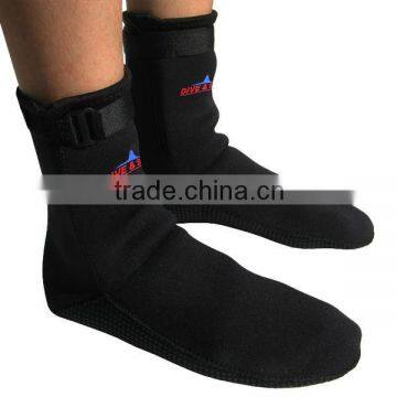 2016 High Quality 3mm Neoprene Swimming Boots,Pull-On Youth Short Socks for all Water Swimming Socks
