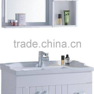 Modern wall hung bathroom vanity cabinet