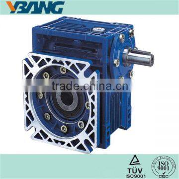 Aluminium Alloy Small Speed Reductor Worm Gearbox 90 Degree Worm Gearbox