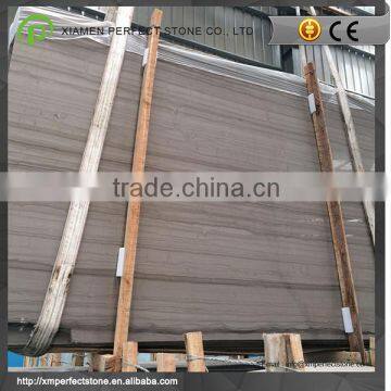 Athens Grey Wood Grain Marble Slab