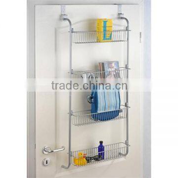 4 Tiers Metal Over the Door Haning Storage shelf