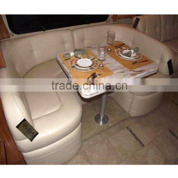 Restaurant customized u sofa booth YK7090