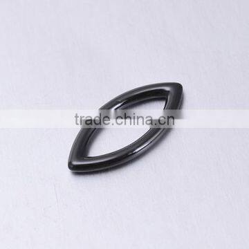 Fashion Design Ceramic Fitting New Arrival Black Color Ceramic Jewelry Accessories Charms Insert for Necklace Bracelet