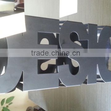 Metal wet umbrella holder with letter"design" and powder coating