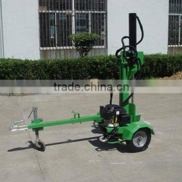 Продается гидравлический вертикальный винтовой разделитель бревен CE промышленного типа для тракторов из дерева photo-5