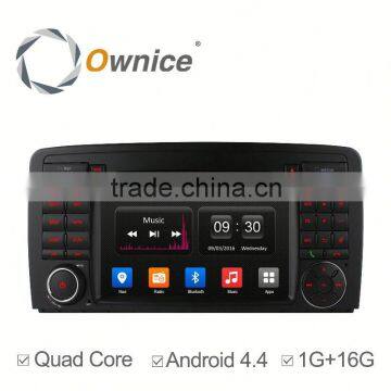Ownice Android 4.4 mulitmedia car player for Benz R Class R350 with GPS Navigation Stereo WIFI 3G Bluetooth DVD
